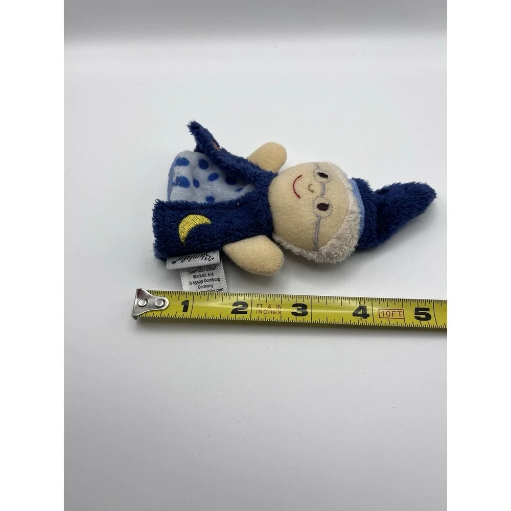 Sterntaler Wizard Finger Puppet Blue Moon & Stars Plush Storytelling Toy Germany - Picture 9 of 10